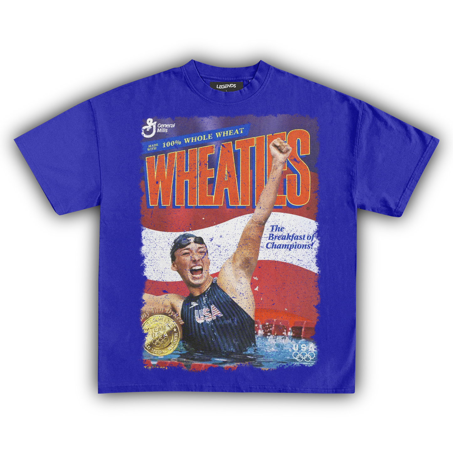 WHEATIES AMY VAN DYKEN 1996 VINTAGE TEE