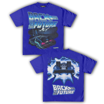 BACK TO THE FUTURE OUTATIME RETRO TEE (Double Sided)