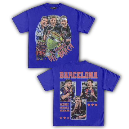 EL TRIDENTE DEL BARCA TEE (Double Sided)