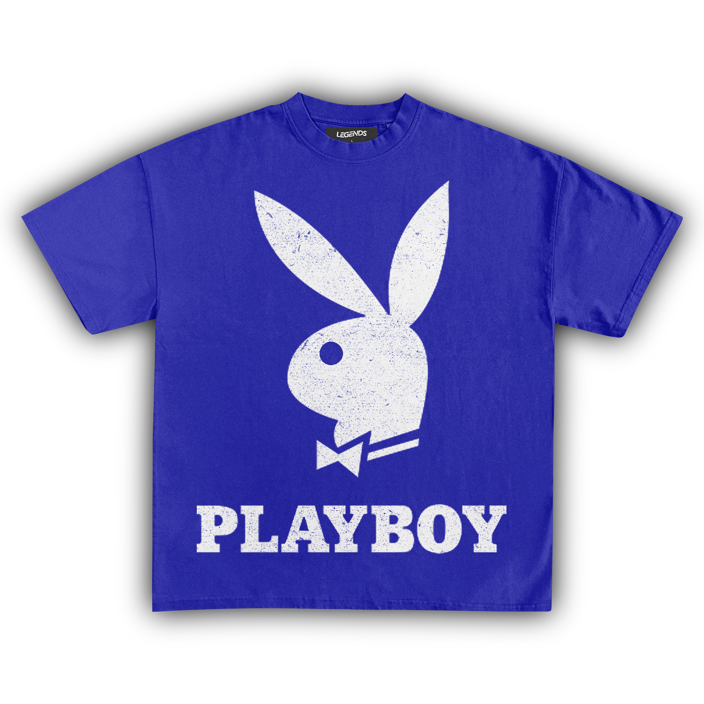 PLAYBOY BUNNY TEE (White Print)