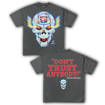 AUSTIN 3:16 BROKEN SKULL TEE (Double Sided)