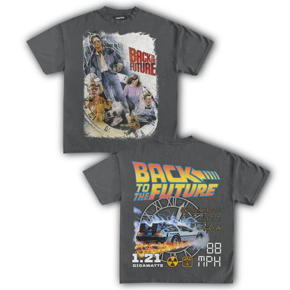 BACK TO THE FUTURE TIME TRAVELER TEE (Double Sided)