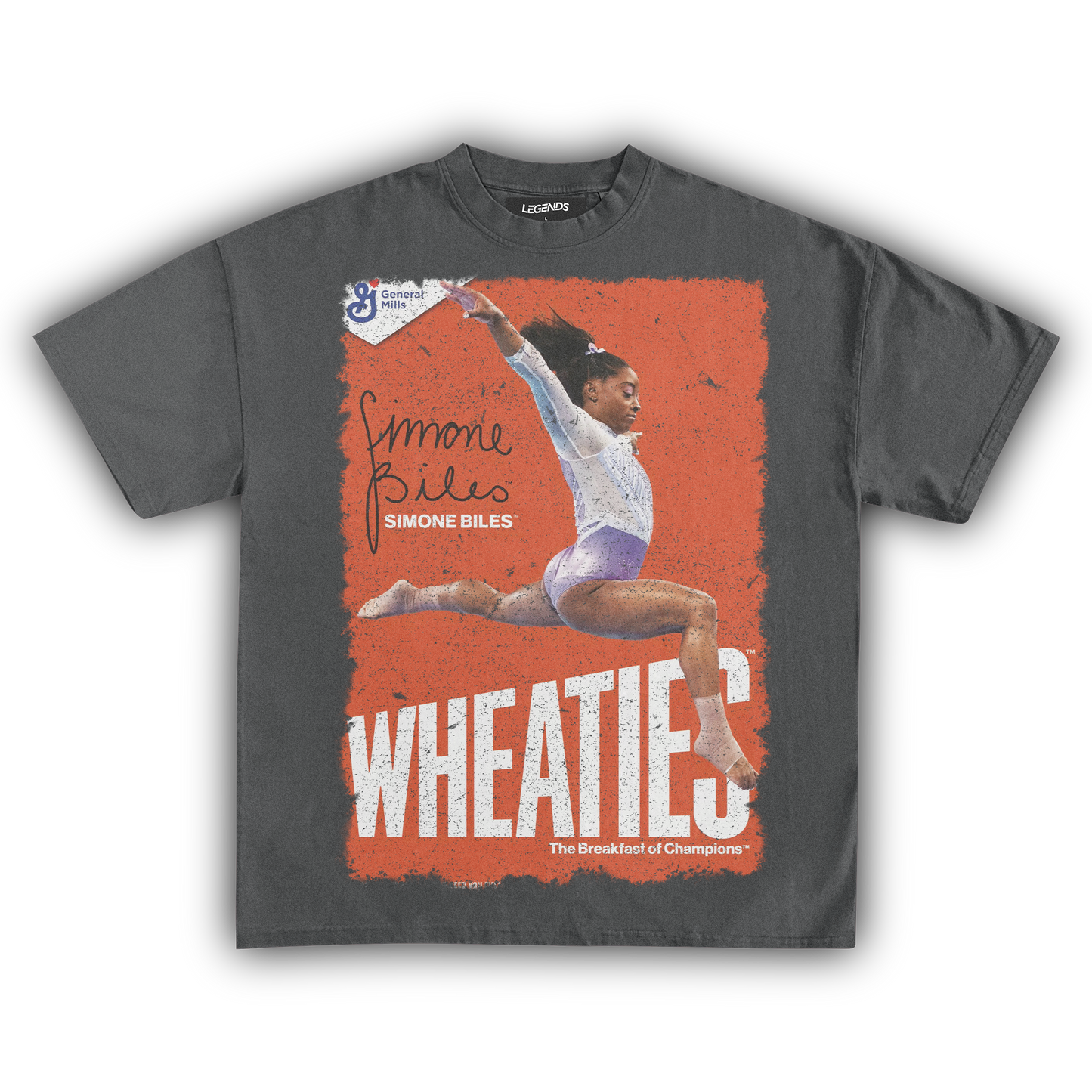 WHEATIES SIMONE BILES VINTAGE TEE