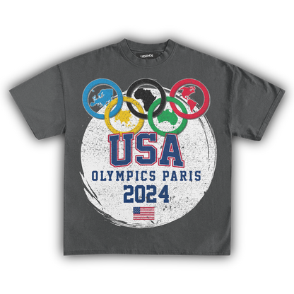 USA PARIS GAMES '24 VINTAGE TEE (Vol. 1)