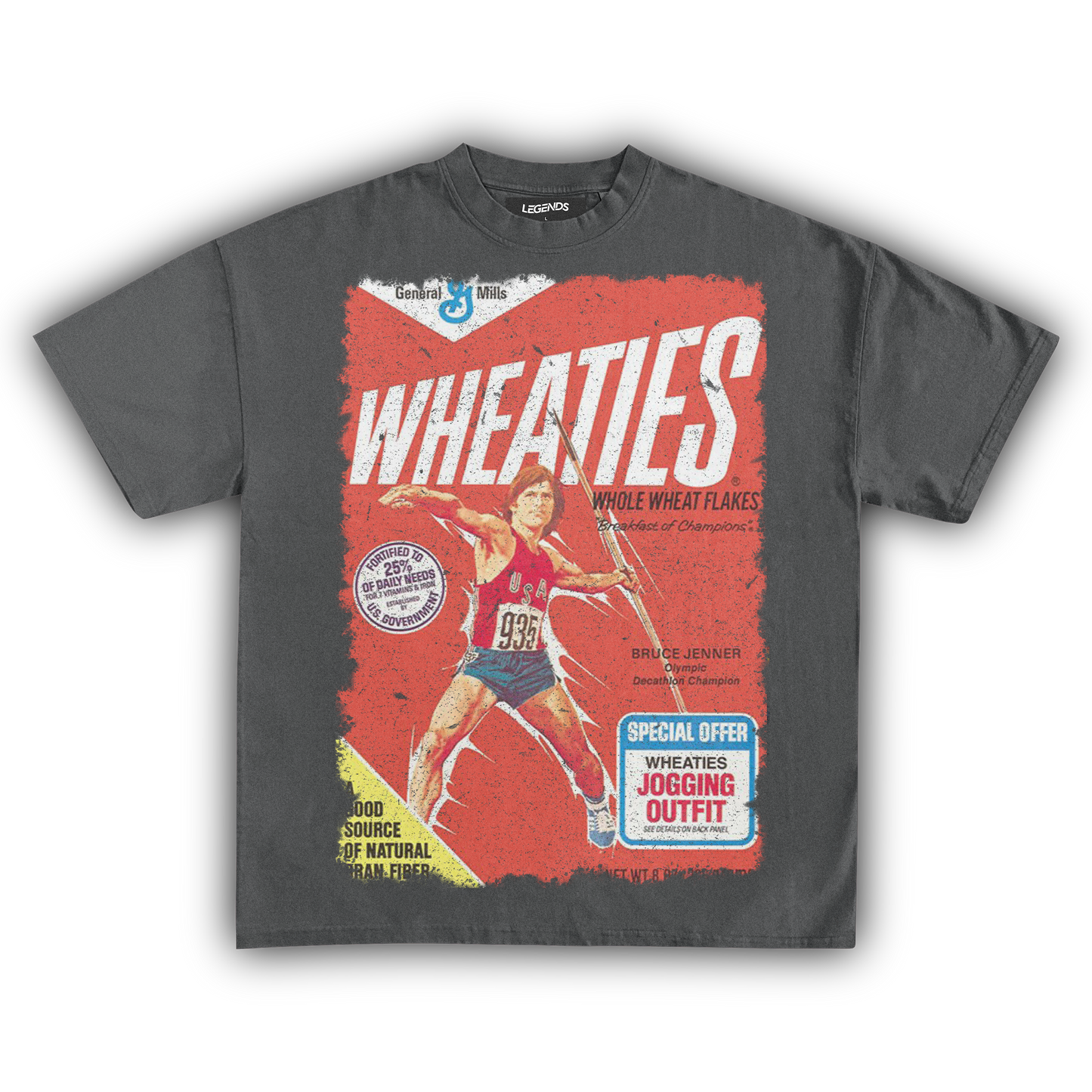 WHEATIES BRUCE JENNER 1978 VINTAGE TEE (Vol. 2)