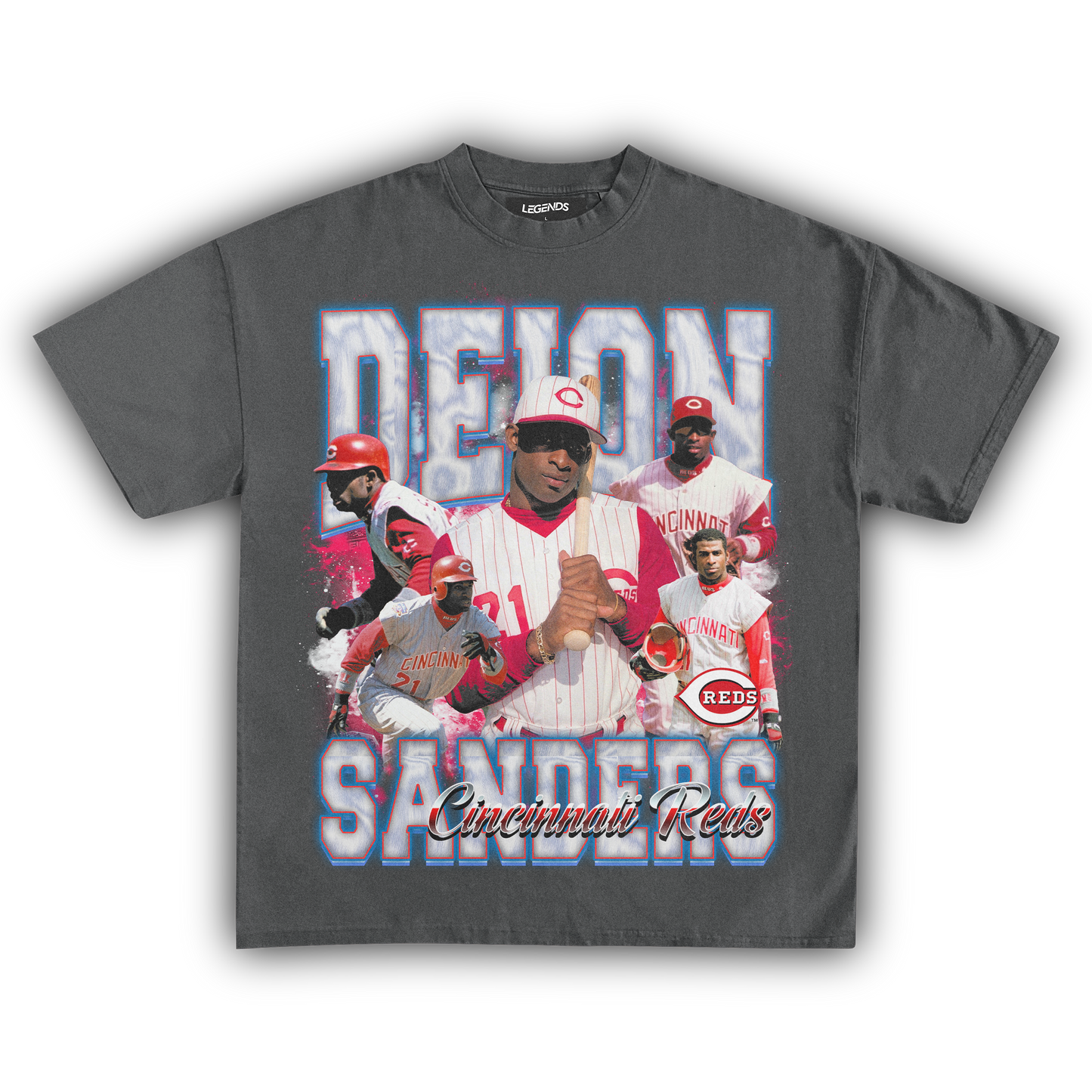 DEION SANDERS REDS TEE