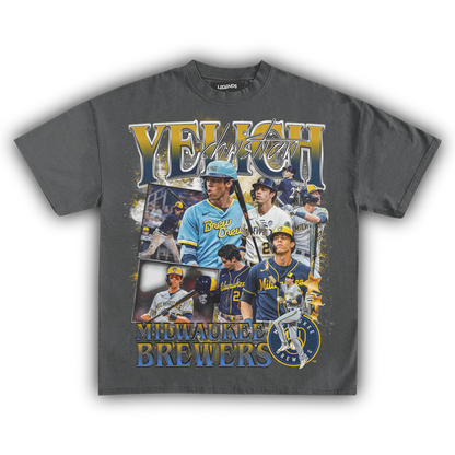 CHRISTIAN YELICH BREWERS TEE