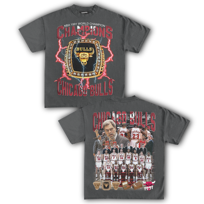 CHICAGO BULLS 1991 CHAMPIONS TEE