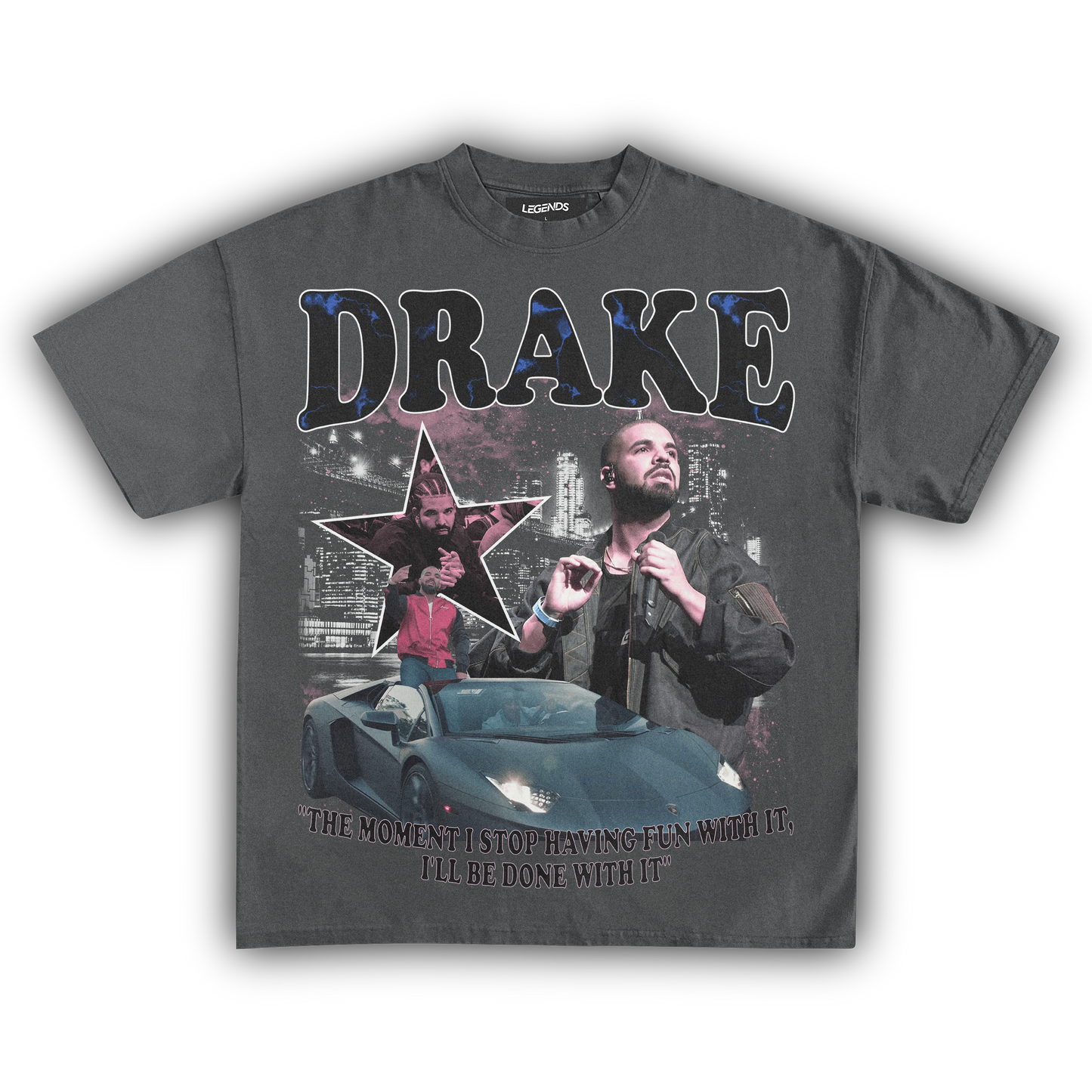 DRAKE VINTAGE TEE