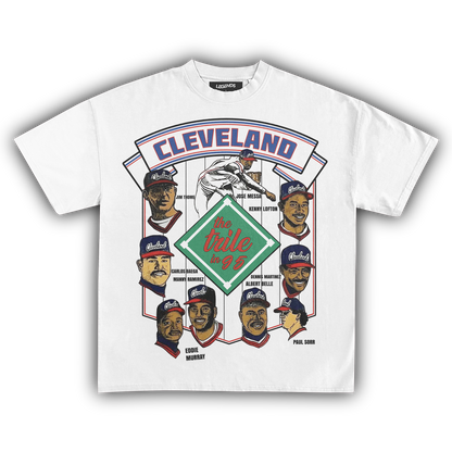 CLEVELAND INDIANS '95 VINTAGE TEE