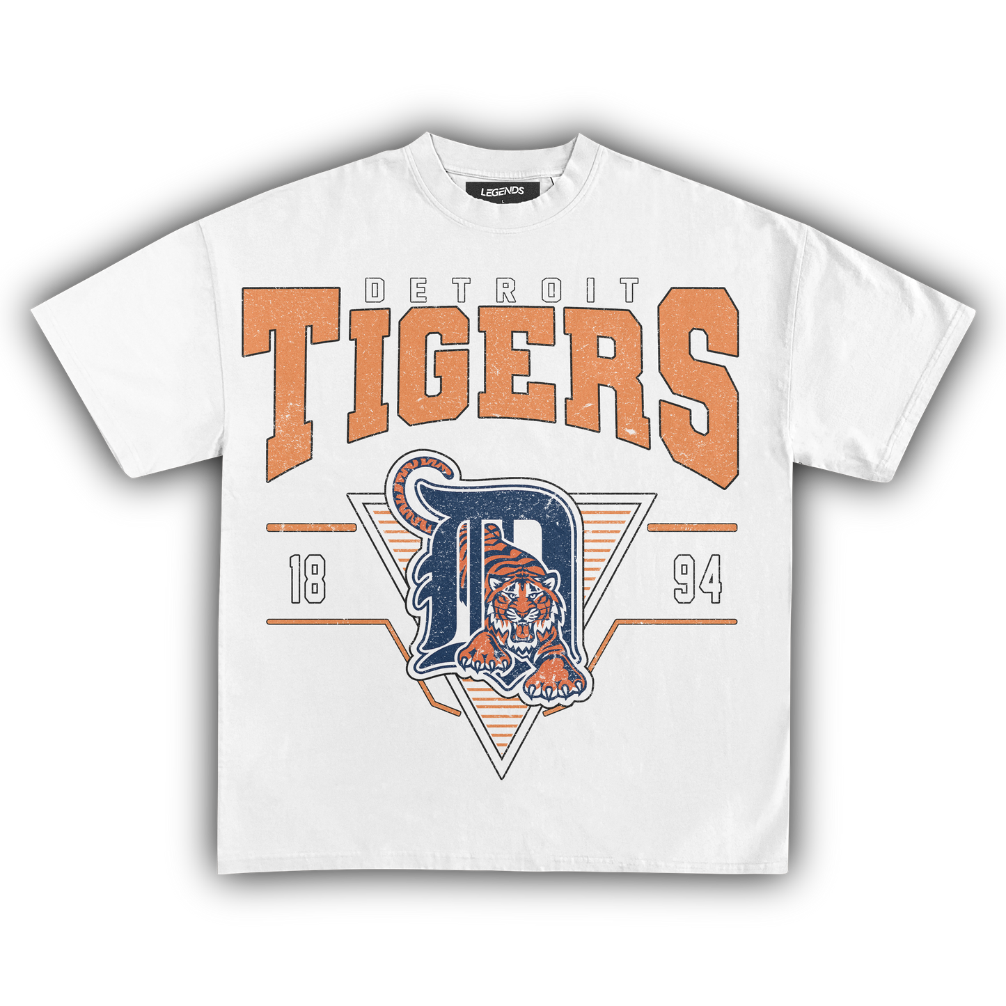 DETROIT TIGERS VINTAGE TEE