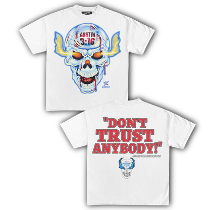 AUSTIN 3:16 BROKEN SKULL TEE (Double Sided)