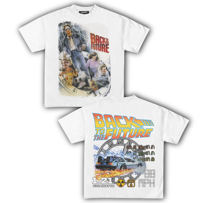 BACK TO THE FUTURE TIME TRAVELER TEE (Double Sided)