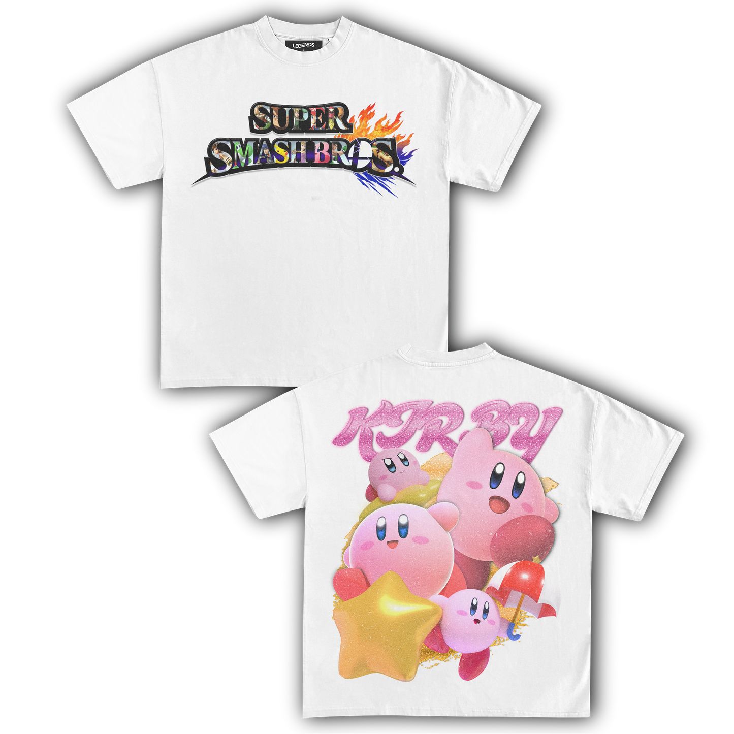SUPER SMASH BROS KIRBY TEE (Double)