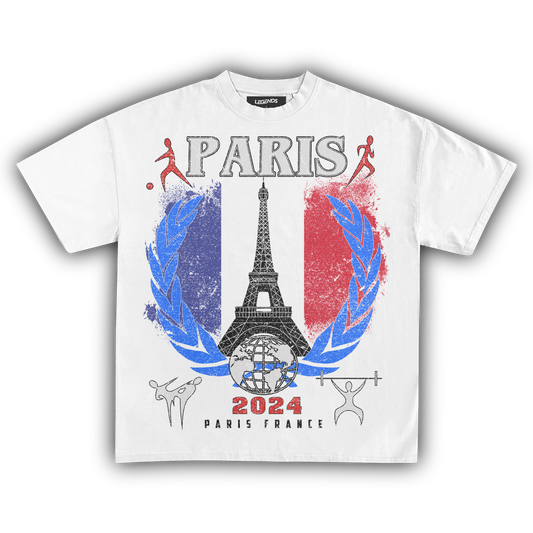 PARIS '24 VINTAGE TEE