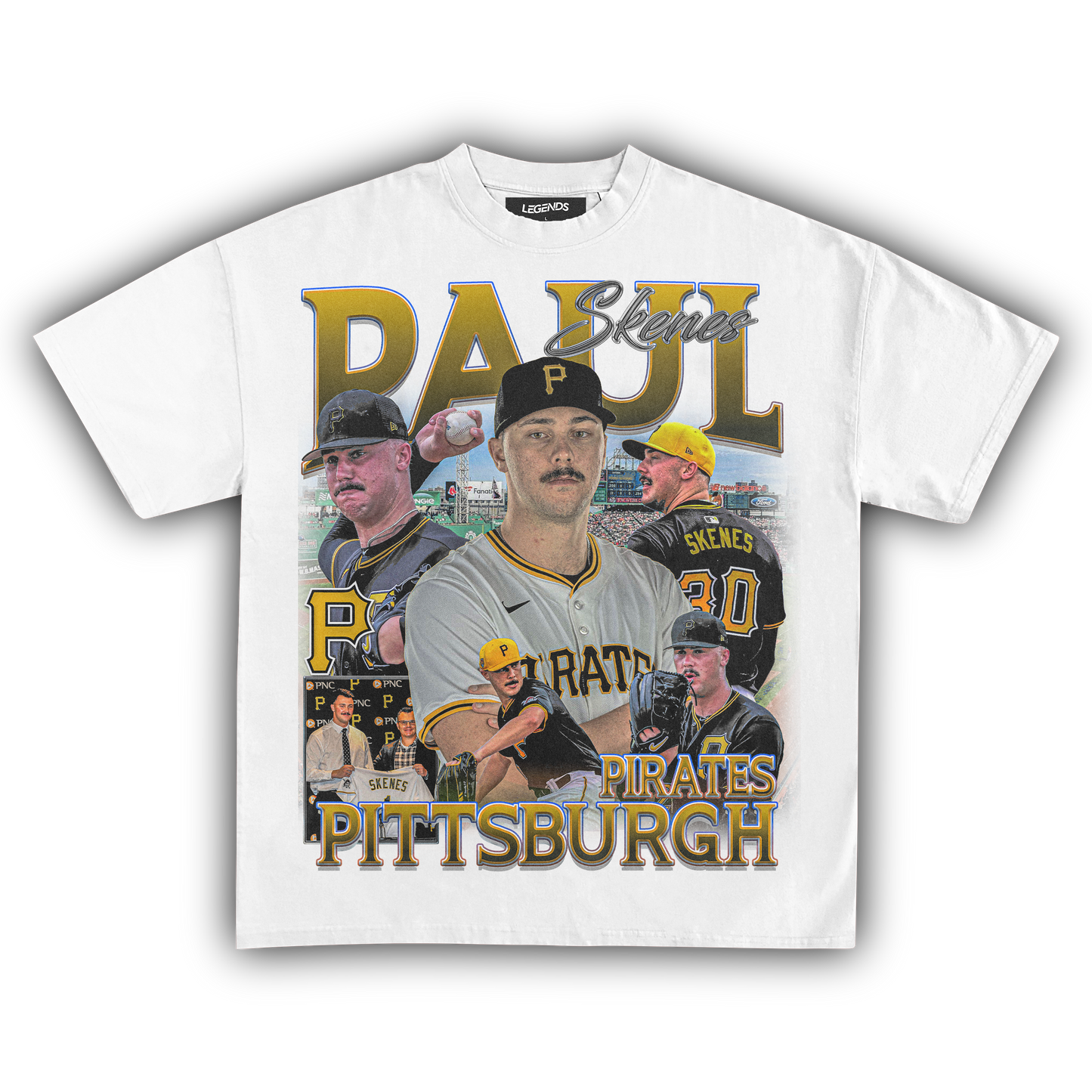 PAUL SKENES PIRATES TEE