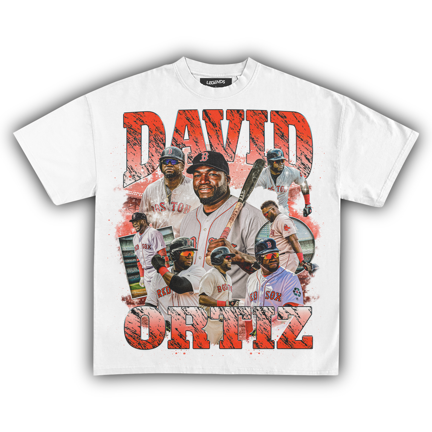 DAVID ORTIZ RED SOX TEE