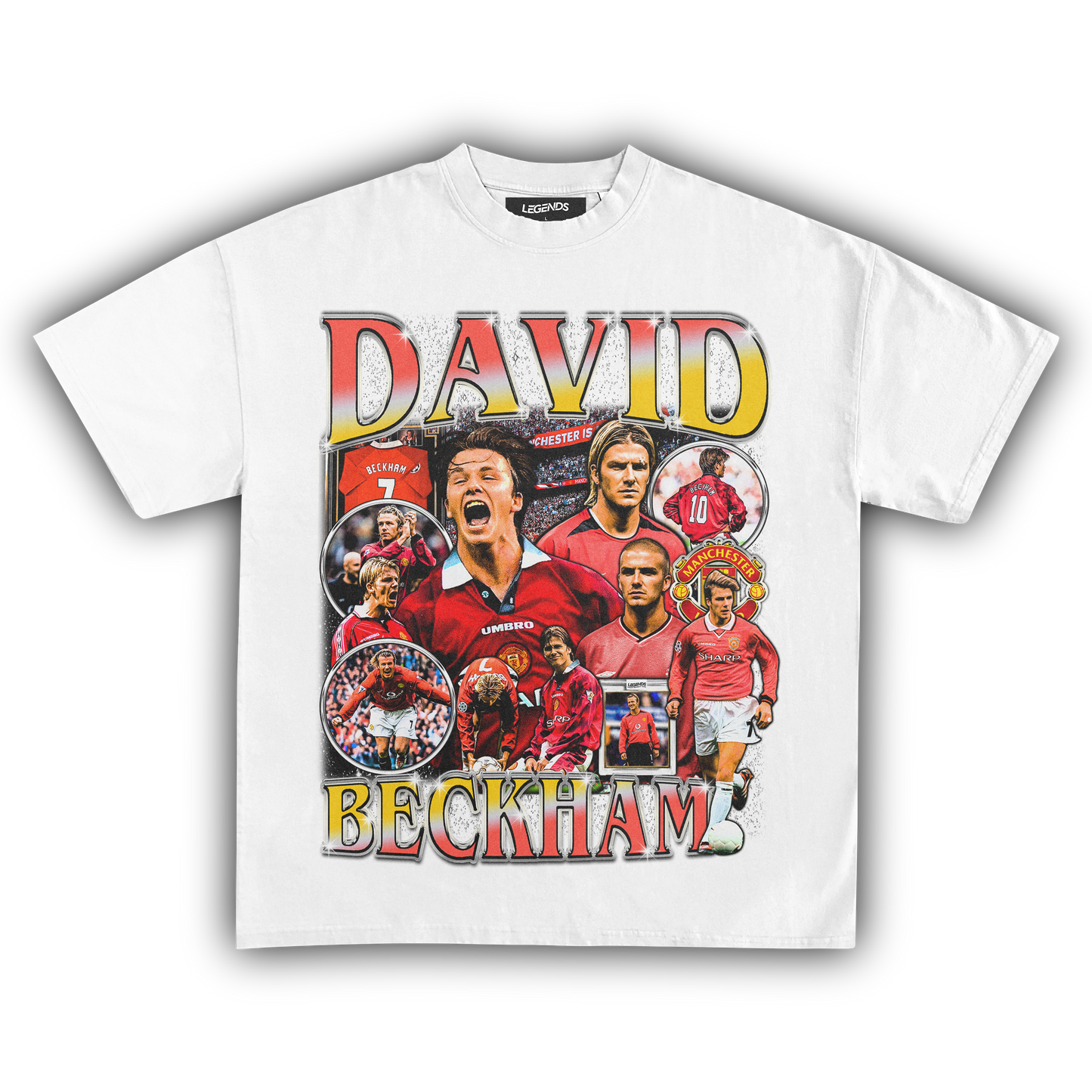 DAVID BECKHAM MANCHESTER UNITED TEE